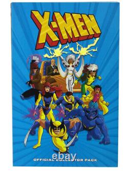 X-Men Animated 24-Carat Gold Plated Commemorative Coin Complete Set Marvel